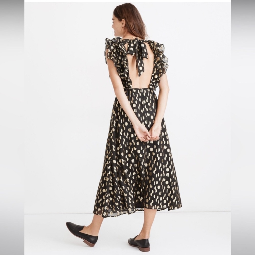 Madewell NWT size 2 cocktail dress. Polka dots.